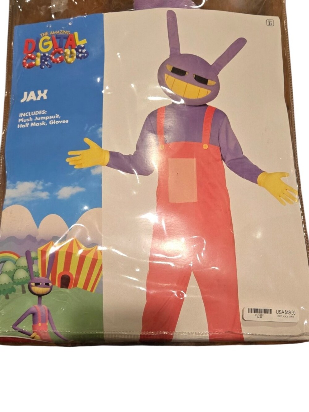 Spirit Jax Kids Costume in Purple, Pink, Yellow Sz M 8-10